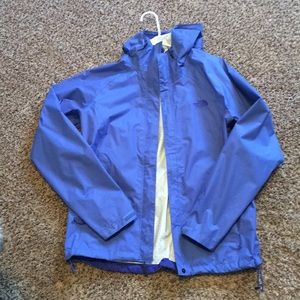 North Face rain coat